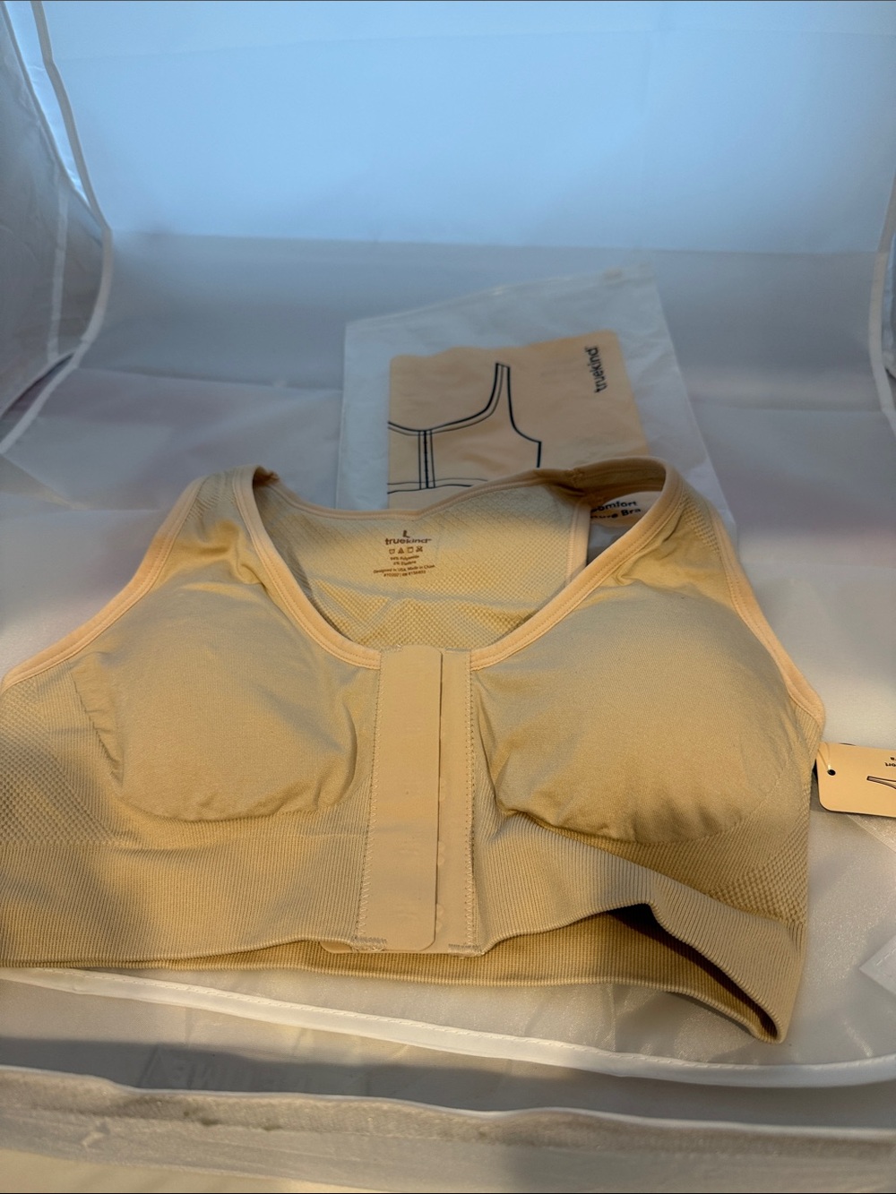 Truekind Daily Comfort Posture Bra Large New